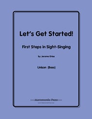 Let's Get Started! Digital File Reproducible PDF cover